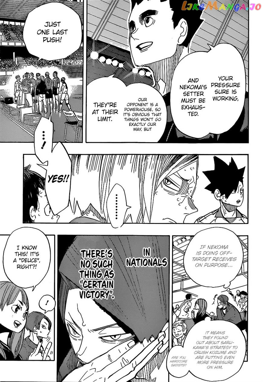 Haikyuu!!, Chapter 268 image 07